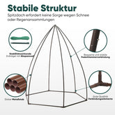 Sekey tomato greenhouse 160 x 160 x 180 cm